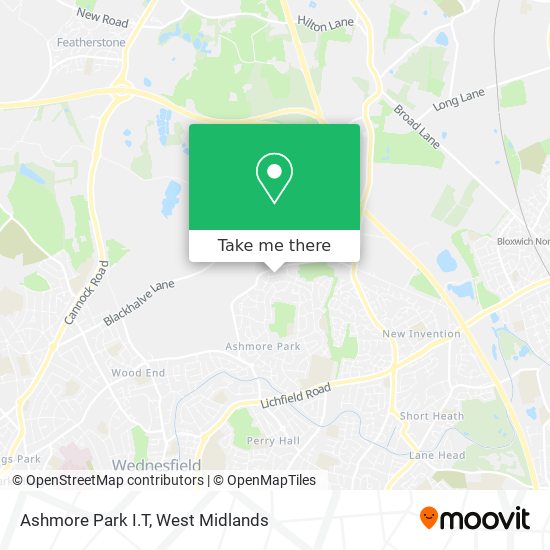 Ashmore Park I.T map