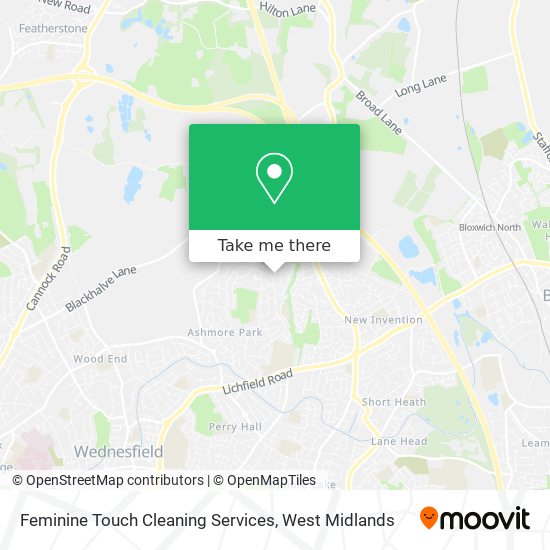 Feminine Touch Cleaning Services map