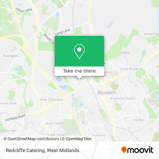 Redcliffe Catering map