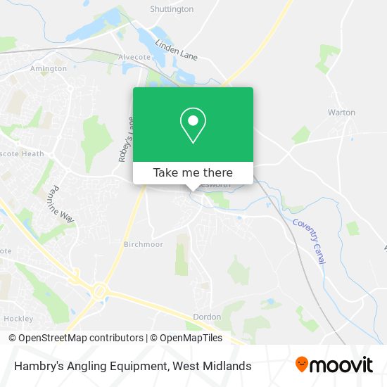 Hambry's Angling Equipment map