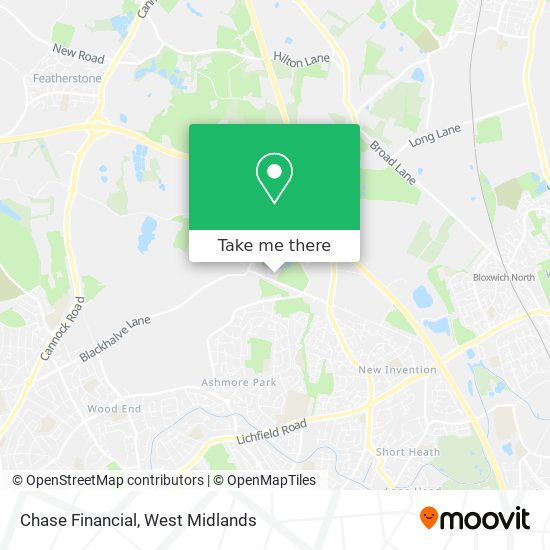 Chase Financial map