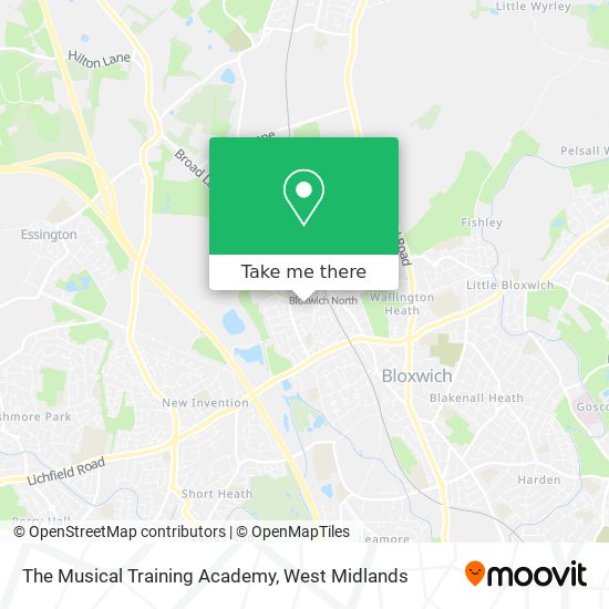 The Musical Training Academy map