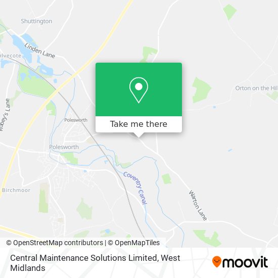 Central Maintenance Solutions Limited map