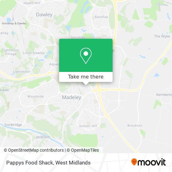 Pappys Food Shack map