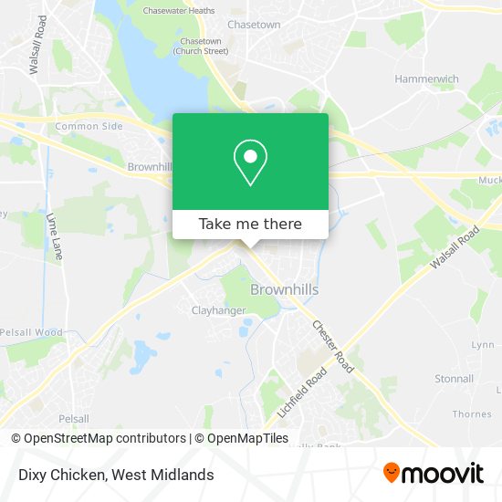 Dixy Chicken map