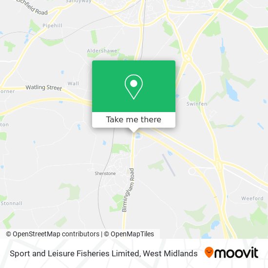 Sport and Leisure Fisheries Limited map