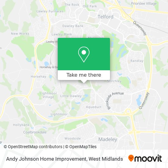 Andy Johnson Home Improvement map