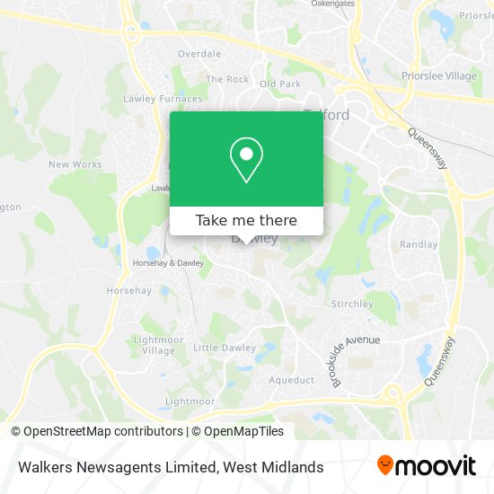 Walkers Newsagents Limited map
