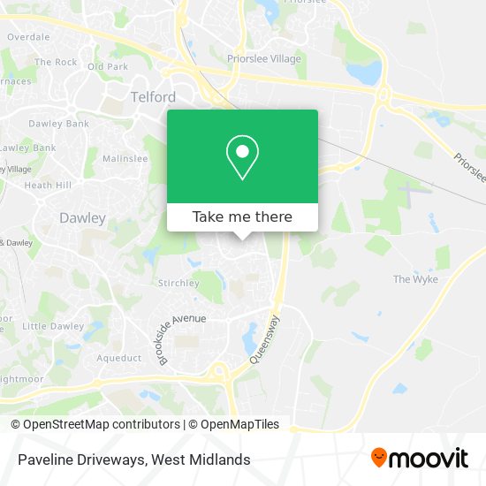 Paveline Driveways map