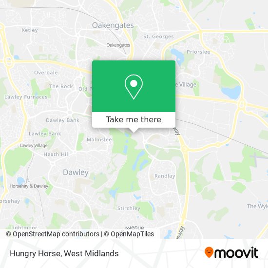 Hungry Horse map