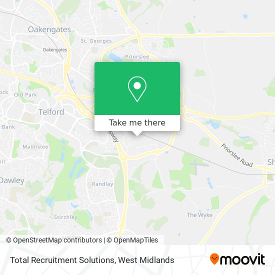 Total Recruitment Solutions map