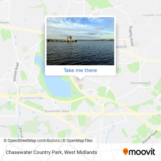 Chasewater Country Park map