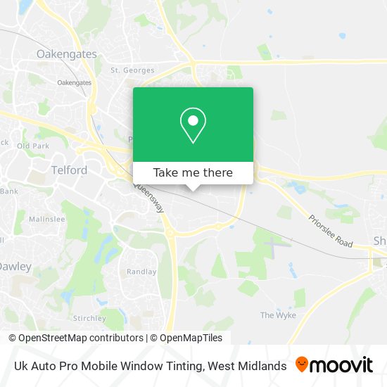 Uk Auto Pro Mobile Window Tinting map