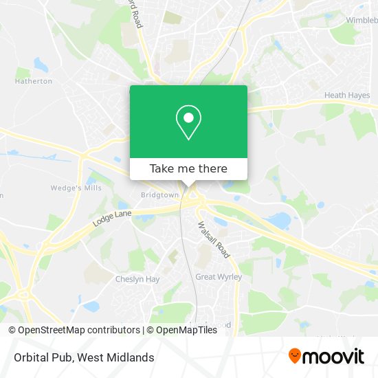 Orbital Pub map