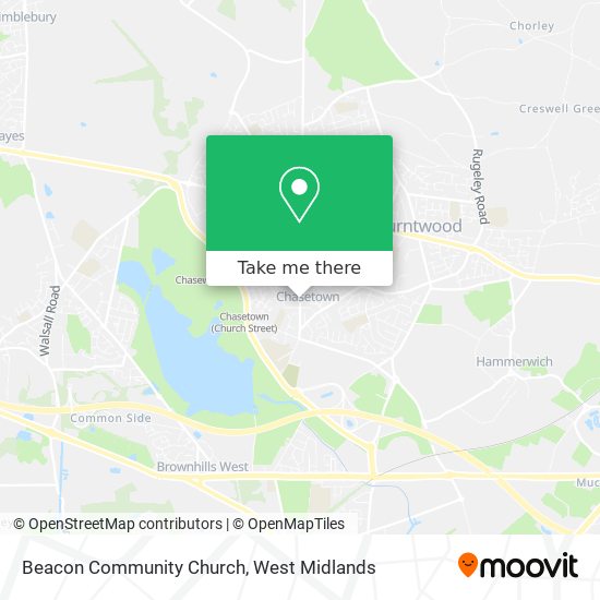 Beacon Community Church map