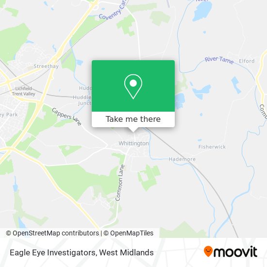 Eagle Eye Investigators map