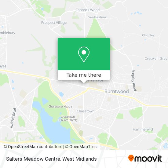 Salters Meadow Centre map