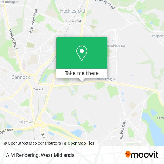 A M Rendering map