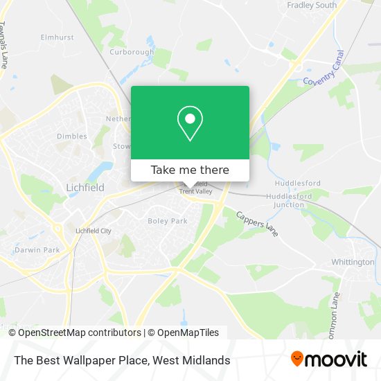 The Best Wallpaper Place map