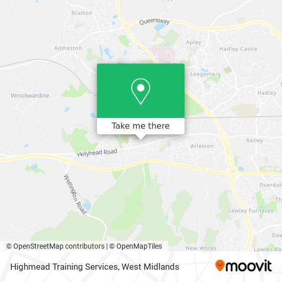 Highmead Training Services map