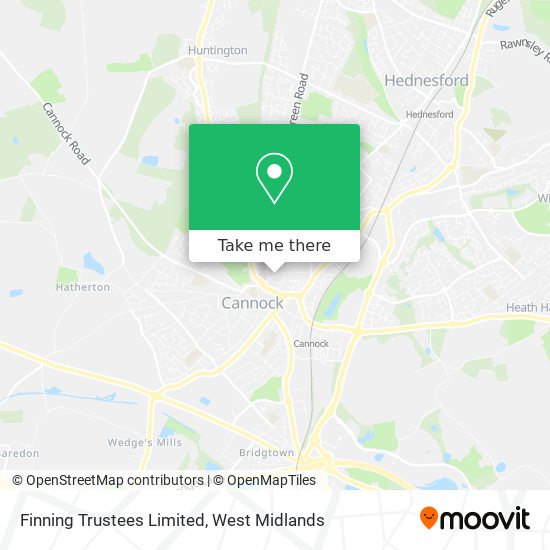 Finning Trustees Limited map