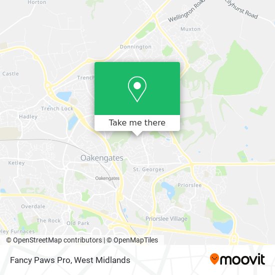 Fancy Paws Pro map