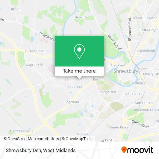 Shrewsbury Den map