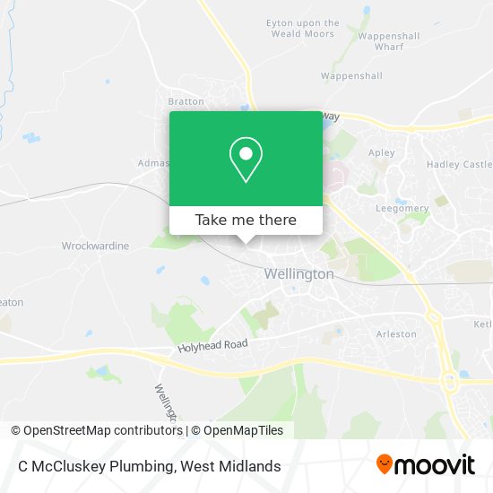 C McCluskey Plumbing map