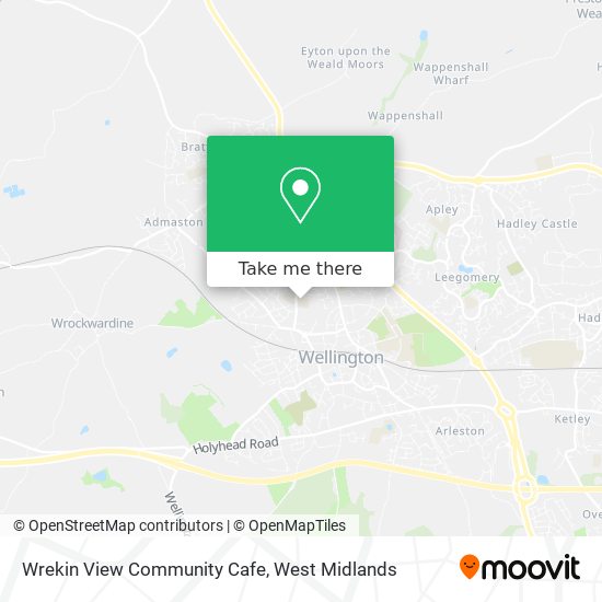 Wrekin View Community Cafe map