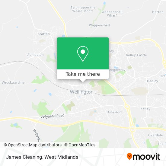 James Cleaning map