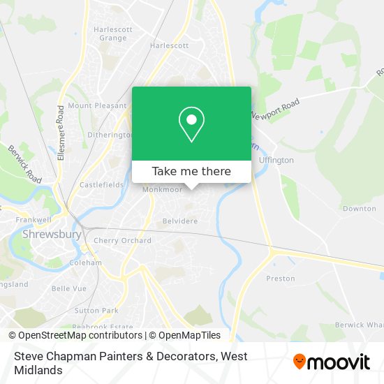 Steve Chapman Painters & Decorators map