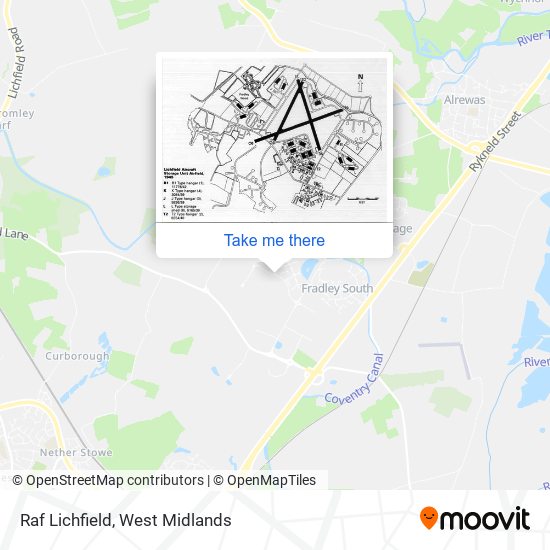 Raf Lichfield map