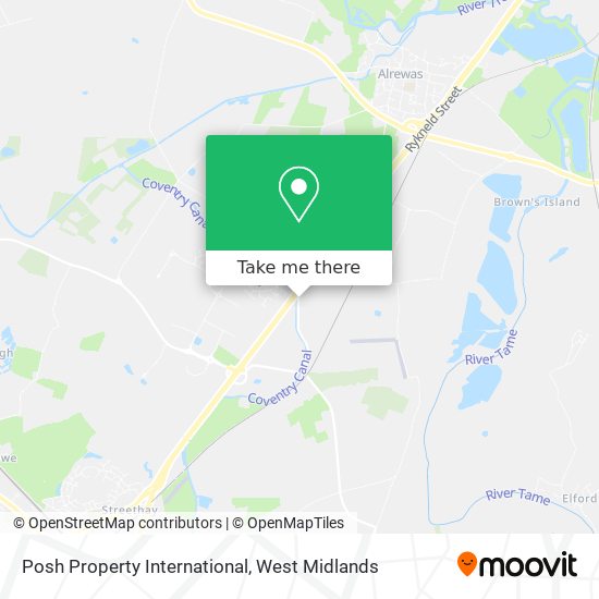 Posh Property International map