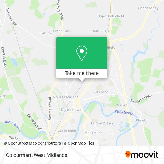 Colourmart map