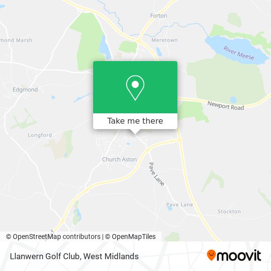 Llanwern Golf Club map