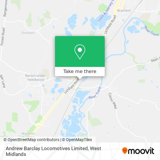Andrew Barclay Locomotives Limited map