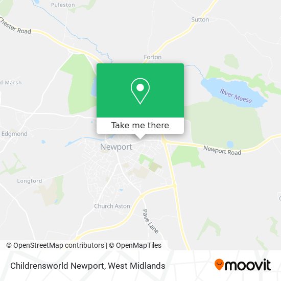 Childrensworld Newport map