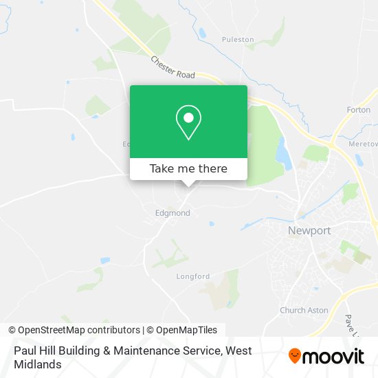 Paul Hill Building & Maintenance Service map