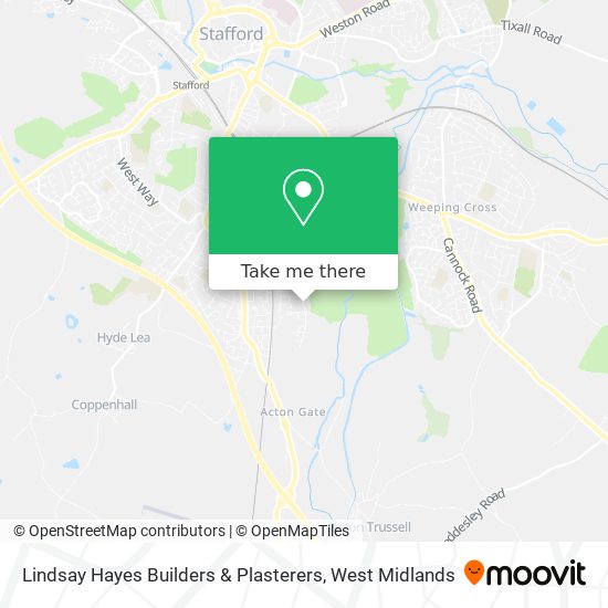 Lindsay Hayes Builders & Plasterers map