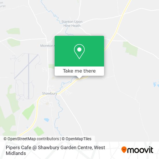 Pipers Cafe @ Shawbury Garden Centre map