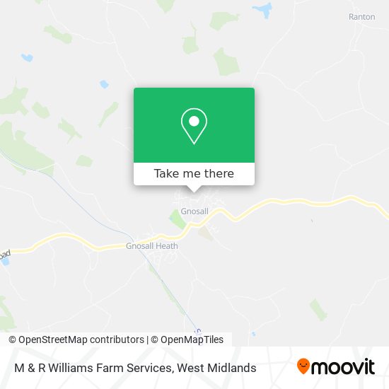 M & R Williams Farm Services map