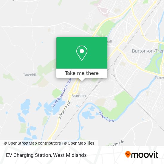 EV Charging Station map