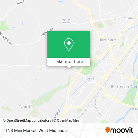 TNS Mini Market map