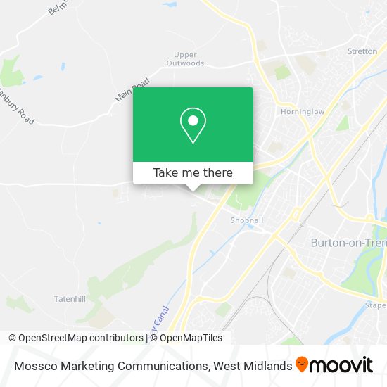 Mossco Marketing Communications map