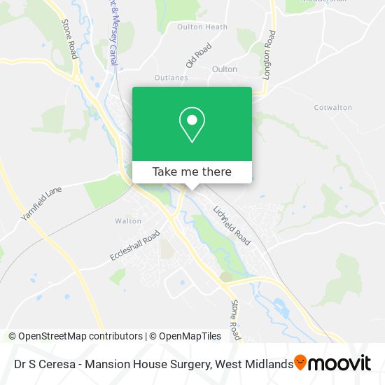 Dr S Ceresa - Mansion House Surgery map