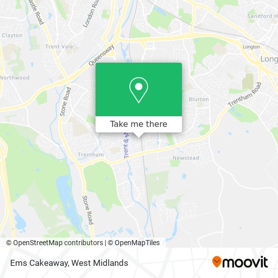 Ems Cakeaway map