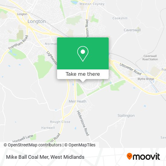 Mike Ball Coal Mer map