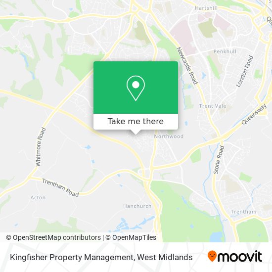 Kingfisher Property Management map