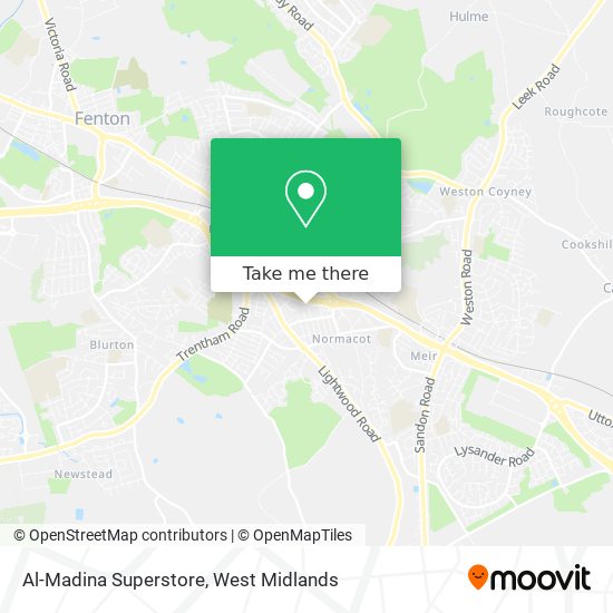 Al-Madina Superstore map