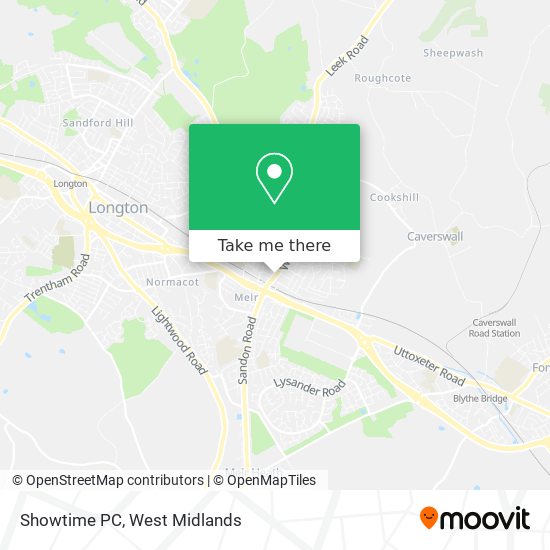 Showtime PC map